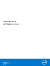 Dell Latitude 3410 Instrukcja obsługi