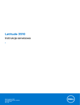 Dell Latitude 3510 Instrukcja obsługi