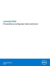 Dell Latitude 5320 Instrukcja obsługi