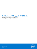 Dell Latitude 5404 Rugged Skrócona instrukcja obsługi