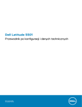 Dell Latitude 5501 Instrukcja obsługi