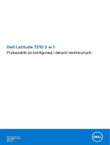 Dell Latitude 7210 2-in-1 Instrukcja obsługi