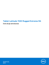Dell Latitude 7220 Rugged Extreme Instrukcja obsługi