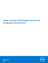 Dell Latitude 7220 Rugged Extreme Instrukcja obsługi