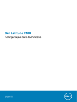 Dell Latitude 7300 Instrukcja obsługi