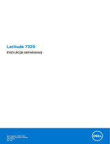 Dell Latitude 7320 Instrukcja obsługi