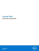 Dell Latitude 7490 Instrukcja obsługi