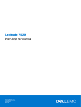 Dell Latitude 7520 Instrukcja obsługi