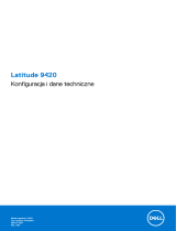 Dell Latitude 9420 Instrukcja obsługi