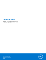Dell Latitude 9520 Instrukcja obsługi