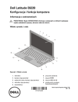 Dell Latitude E6220 Skrócona instrukcja obsługi