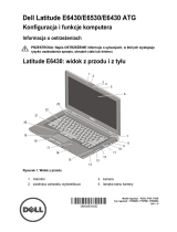 Dell Latitude E6430 Skrócona instrukcja obsługi