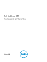 Dell Latitude XT3 Instrukcja obsługi