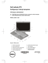 Dell Latitude XT3 Skrócona instrukcja obsługi