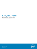 Dell OptiPlex 3020M Instrukcja obsługi