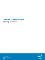 Dell OptiPlex 7480 All-In-One Instrukcja obsługi