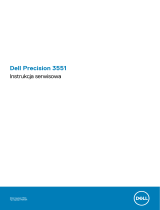 Dell Precision 3551 Instrukcja obsługi