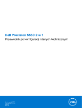 Dell Precision 5530 2 in 1 Instrukcja obsługi