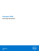 Dell Precision 5760 Instrukcja obsługi