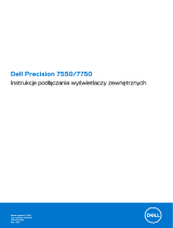 Dell Precision 7550 instrukcja