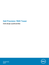 Dell Precision 7820 Tower Instrukcja obsługi