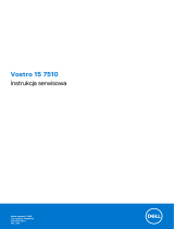 Dell Vostro 15 7510 Instrukcja obsługi