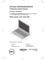 Dell Vostro 3555 Skrócona instrukcja obsługi