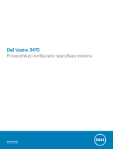 Dell Vostro 3470 Instrukcja obsługi