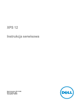 Dell XPS 12 9250 Instrukcja obsługi