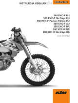 KTM 350 EXC-F Factory Edition 2015 Instrukcja obsługi