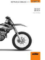 KTM 250 SX-F 2016 Instrukcja obsługi