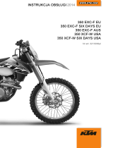 KTM 350 XCF-W 2014 Instrukcja obsługi