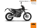 KTM 690 Enduro R 2016 Instrukcja obsługi