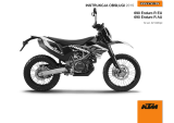 KTM 690 Enduro R 2015 Instrukcja obsługi