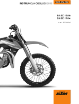 KTM 85 SX 17/14 2016 Instrukcja obsługi