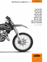 KTM 150 SX 2014 Instrukcja obsługi