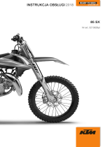 KTM 85 SX 17/14 2018 Instrukcja obsługi