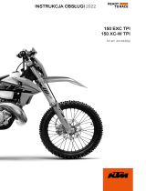 KTM 150 EXC TPI 2022 Instrukcja obsługi