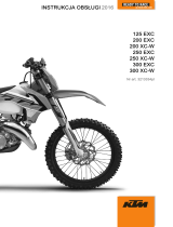 KTM 250 XC-W 2016 Instrukcja obsługi