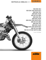 KTM 300 EXC 2014 Instrukcja obsługi