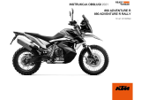 KTM 890 Adventure R 2021 Instrukcja obsługi