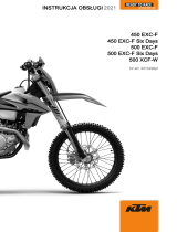 KTM 500 EXC-F 2021 Instrukcja obsługi