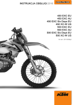 KTM 450 EXC Six Days 2016 Instrukcja obsługi