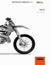 KTM 250 SX 2022 Instrukcja obsługi