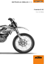 KTM Freeride E-XC 2018 Instrukcja obsługi