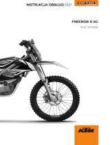 KTM Freeride E-XC 2021 Instrukcja obsługi