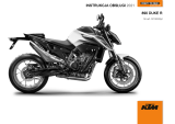 KTM 890 Duke R 2021 Instrukcja obsługi