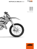 KTM 150 SX 2022 Instrukcja obsługi