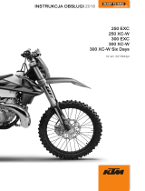 KTM 300 XC-W SIX DAYS 2018 Instrukcja obsługi