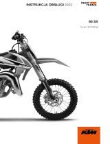 KTM 65 SX 2022 Instrukcja obsługi